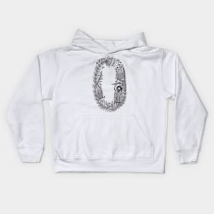 Letter O (Buu&Luu Alphabet) Kids Hoodie